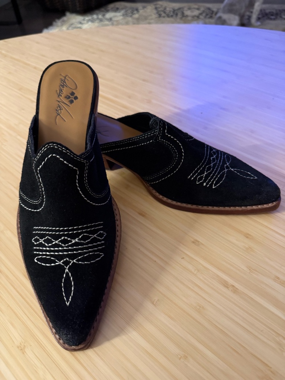 Patricia Nash Bootie Mules